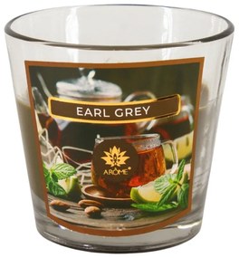 Lumânare parfumată în borcan Arome Earl Grey, 120 g