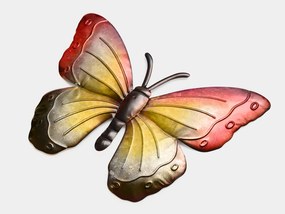Decoratiune de perete din metal fluture BUTTERFLY 40 cm - mai multe culori Culoare: Violet