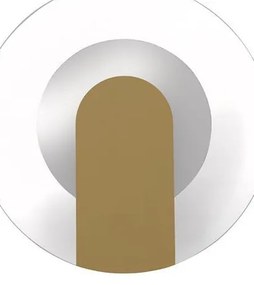 Searchlight 95410GO - Aplică de perete TARGET LED/7W/230V, aurie