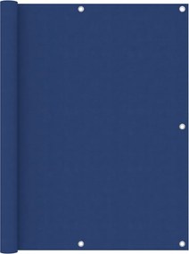 vidaXL Paravan pentru balcon, albastru, 120x300 cm, țesătură Oxford