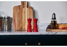 Set de râșnițe pentru sare și piper Cole&Mason LONDON 2 buc. 18 cm fag/roșu