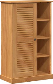 vidaXL Dulap de Baie cu raft VIGO Maro și Maro Miere 68 x 34 x 110 cm