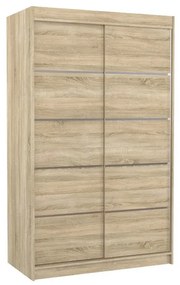 Expedo Dulap glisant LISO, 120x200x58, sonoma