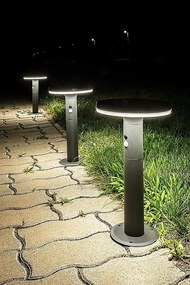 Stalp LED solar cu senzor iluminat exterior IP44 Alaska