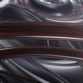 Tabloul cu abstracție în gri (120x50 cm)