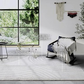 Covor crem 160x235 cm Pigment Cream White – Elle Decoration