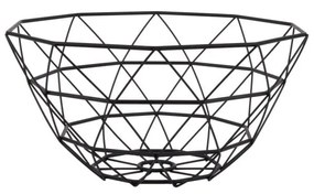 Fructieră PT LIVING Diamond, ⌀ 30 cm, negru