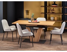 Scaun de bucaterie Bellamy, gri/negru