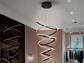 LUSTRA XXL LED DIMABILA cu telecomanda Ring 80cm, 3000K