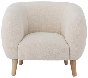 Fotoliu de copii alb Cade – Bloomingville Mini