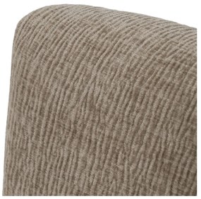 Fotoliu bej cu tapițerie din chenille – Ixia