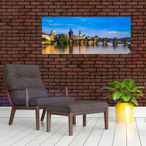 Tablou cu podul Carol (120x50 cm)