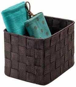 Organizator Compactor TEX 19 x 14 x 13 cm, maro închis