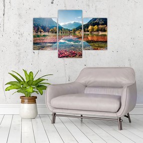 Tablou - Lacul Jasna, Gozd Martuljek, Alpii Iulieni, Slovenia (90x60 cm)