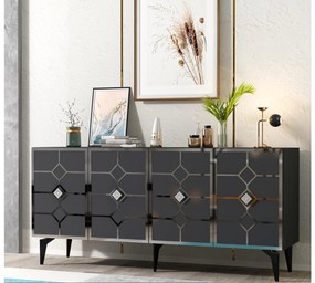 Dulap Pivuti (antracit + arigintiu) . 1093512