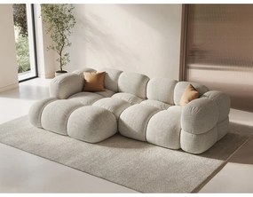 Colțar bej (cu colț pe partea stângă/cu șezlong) Loretto – Cosmopolitan Design