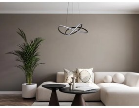 Lustră LED reglabilă suspendată pe cablu LED/85W/230V 3000-6500K + telecomandă