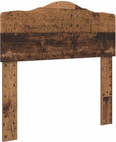 vidaXL Tăblie cap Lemn Vechi 80 cm Lemn compozit
