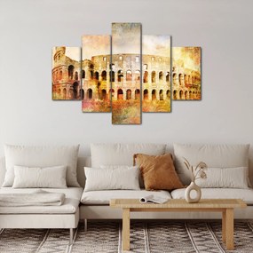 Tablou - Pictură digitală, Colosseum, Roma, Italia (150x105 cm)