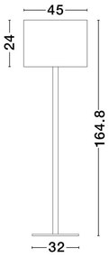 Lampadar/Lampa de podea design modern SIBNIA negru