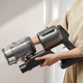 Aspirator fără fir Dreame Z30 AquaCycle VZV77B, 855W, 310AW, 150000 rpm, 3 trepte, 0.32/0.4/0.6 l, 90 min, HEPA H14, LED, Motor fără perii, Negru