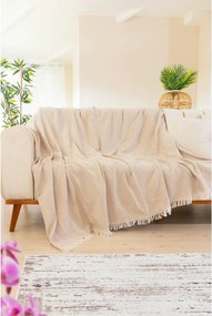 Patura 670TBH1703, bej, bumbac/poliester, 170x200 cm
