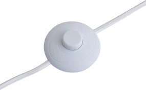 Lampă de podea Japandi Bej cu abajur din țesătură 95 cm cu 2 lumini - Jenni