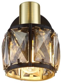 Spot de perete INDIANA 1xE14/40W/230V Globo 54357-1B