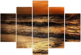 Tablou - Valuri la mal (150x105 cm)