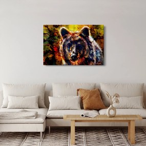 Tablou - Urs,pictură (90x60 cm)