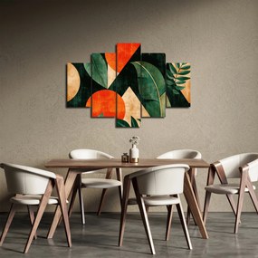 Tablou - Motive naturale geometrice II. (150x105 cm)