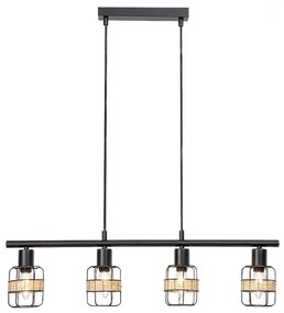 Lustra suspendata stil industrial Indiana 4L