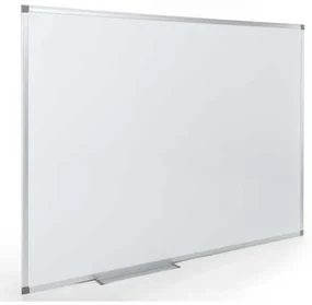 Tablă magnetică suspendată Eurosupplies 120 x 90 cm, alb