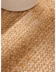 Covor în culoare naturală reversibil/țesut manual din iută 160x230 cm Sharmila Natural Brown – Hanse Home