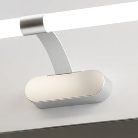 Brilagi TUBEO Iluminare LED pentru oglindă de baie, 8 W, 230 V, 60 cm, IP44, argintiu