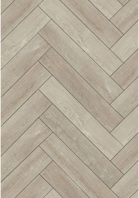 Mexen Parker podele vinilice Herringbone 635 x 127 mm SPC 6,5 mm, substrat IPEX 1,5 mm, 4 V-Fugă, Stejar