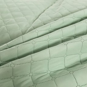 Cuvertura de pat MICROVELLE, verde Dimensiune: 220 x 240 cm