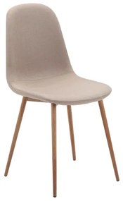 Scaun de sufragerie Fannie (Bej + Stejar). 1050165
