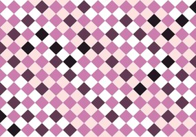 Fototapet - Gresie violetă - mozaic (254x184 cm)