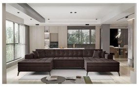 Colțar Vertizo 350cm bronz