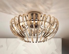 Lustra aplicata moderna design elegant 53cm ARIADNA champagne SV-876360