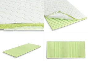 Topper cu 5 zone de confort Aloe Vera 4+1 80x200 cm