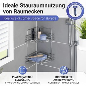 Raft colțar pentru baie Wenko Milano