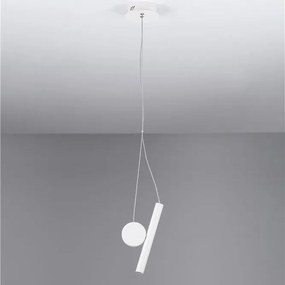 Pendul, Lustra LED design minimalist VERO alb