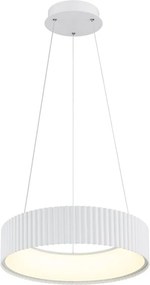 Lustra LED suspendata design circular KEMP