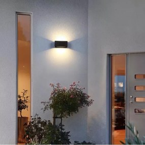 Aplică LED de exterior LED/12W/230V IP54 neagră