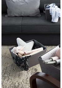 Coș de depozitare Bigso Box of Sweden Tap, 26 x 19 cm, gri