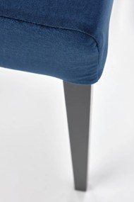 Scaun de sufragerie Centura (albastru + negru). 1028099