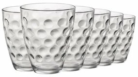 Set pahare Bormioli Rocco Dots, 6 buc., 390 ml,