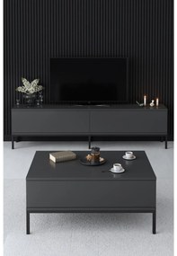 Masă de cafea Lurde (antracit + Negru). 1089588